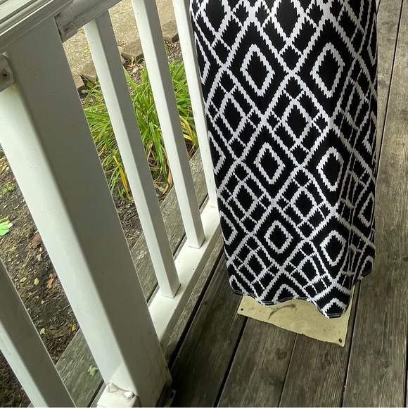 Magic geometric maxi dress - Picture 2 of 10